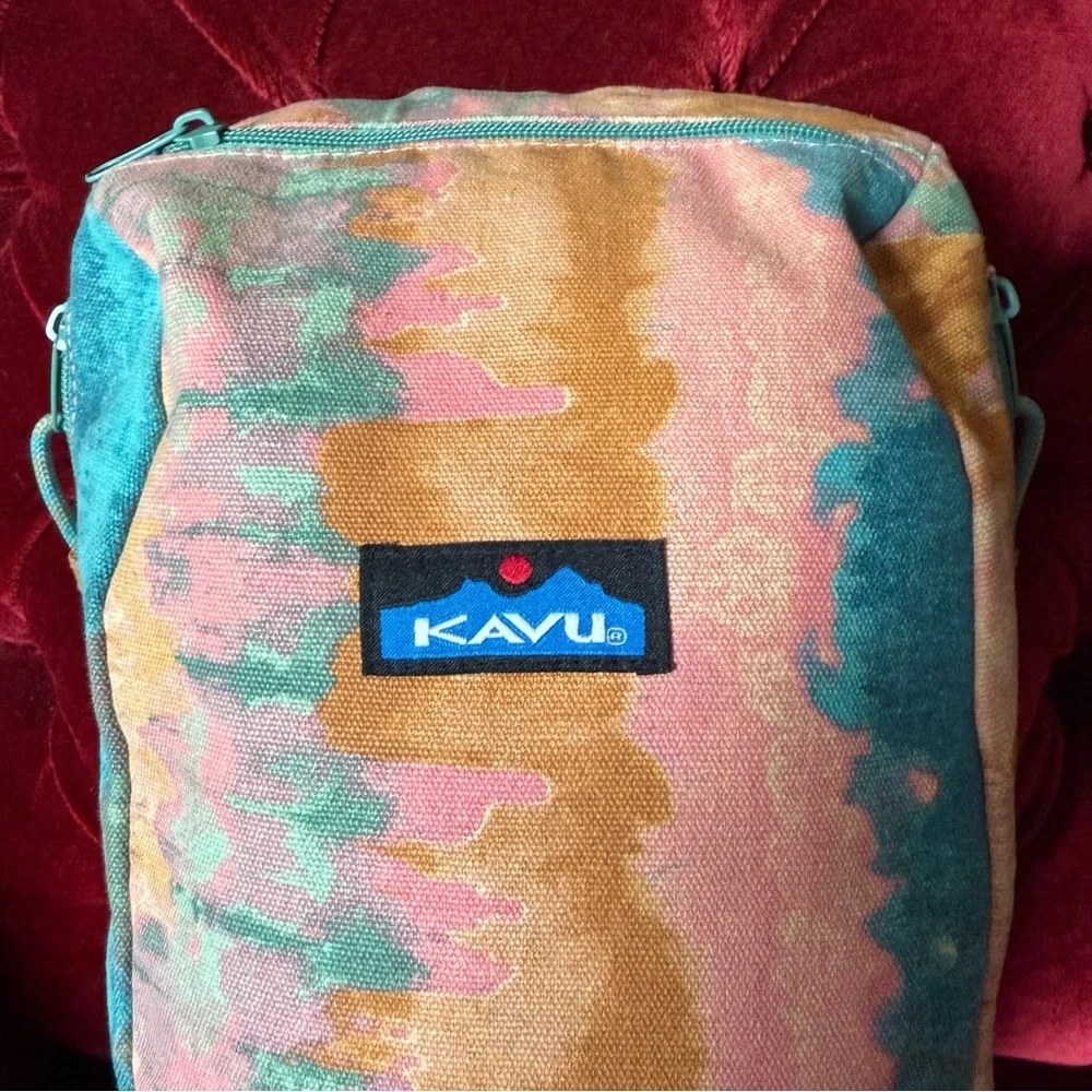 KAVU - Switch Slinger Rope Pack Rucksack - Coastal Tie Dye - 16 x 8.5